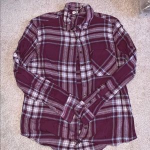 Maroon Flannel
